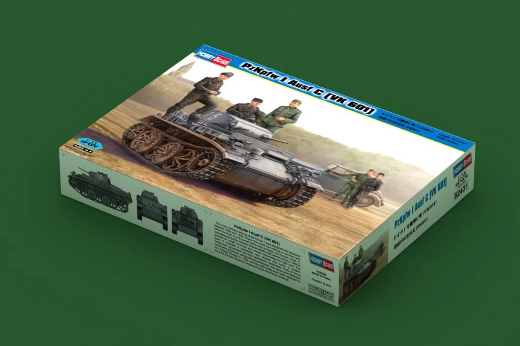 Hobby Boss 82431 German PzKpfw I Ausf C (VK 601) 4 Hobby Boss 82431 German PzKpfw I Ausf C (VK 601) - Image 2