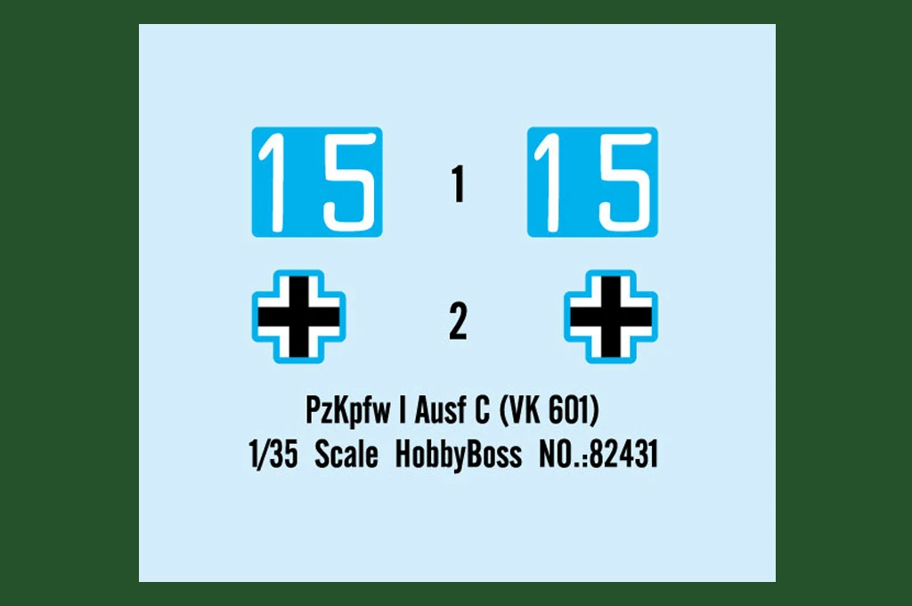 Hobby Boss 82431 German PzKpfw I Ausf C (VK 601) 5 Hobby Boss 82431 German PzKpfw I Ausf C (VK 601) - Image 3