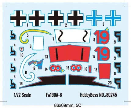 Hobby Boss 80244 Focke-Wulf Fw190A-8 5 Hobby Boss 80244 Focke-Wulf Fw190A-8 - Image 3