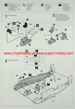 Hobby 2000 72004 Bristol Beaufighter Mk. VIC ( ITF ) / VIF 19 Hobby 2000 72004 Bristol Beaufighter Mk. VIC ( ITF ) / VIF -Toy Model Store 28141 2 HBD72004 2