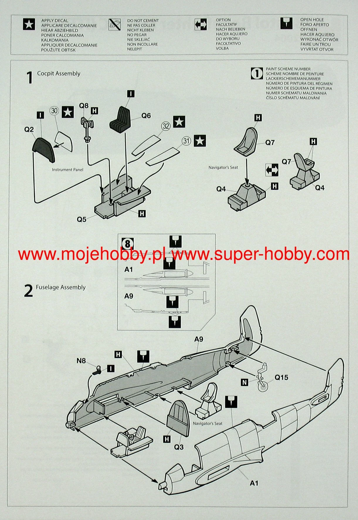 Hobby 2000 72004 Bristol Beaufighter Mk. VIC ( ITF ) / VIF 10 Hobby 2000 72004 Bristol Beaufighter Mk. VIC ( ITF ) / VIF - Image 8