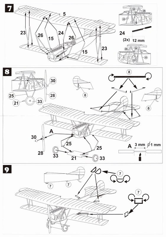 MAC 72041 Fokker D.VII (OAW) 5 MAC 72041 Fokker D.VII (OAW) - Image 3