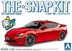 Aoshima 05755 Toyota 86 (Pure Red) - SNAP KIT