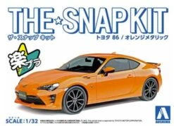 Aoshima 05419 Toyota '86 (Orange) - SNAP KIT