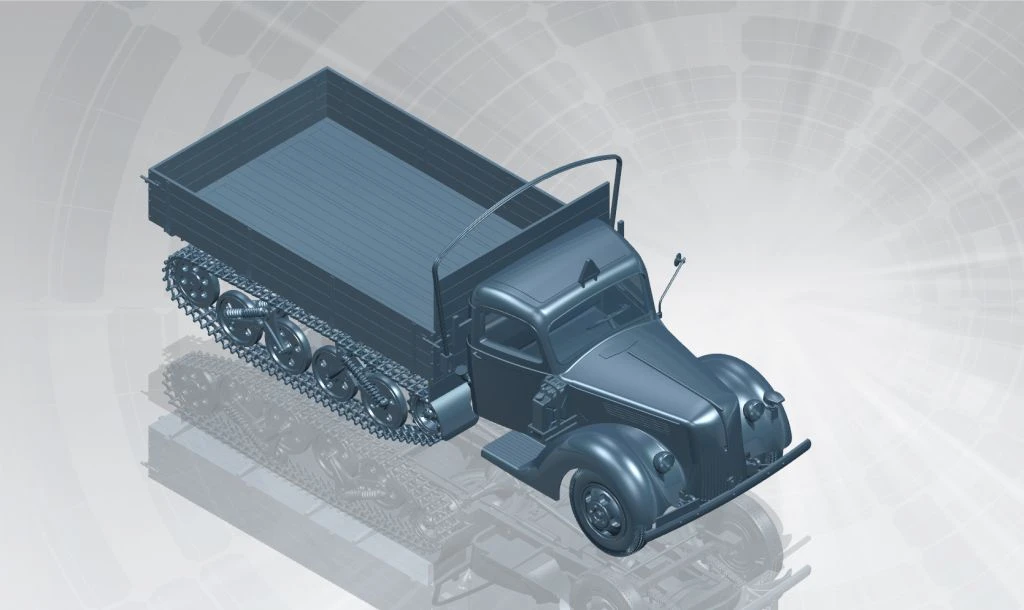 ICM 35412 Ford V3000S/SS M (Sd.Kfz.3b) Maultier 6 ICM 35412 Ford V3000S/SS M (Sd.Kfz.3b) Maultier - Image 4