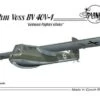 Planet Models 204 Blohm Voss BV 40V-1 -Toy Model Store 3140 rd