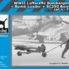 Black Dog F32086 WWII Luftwaffe Bombenpersonal + Bomb Loader + SC250 Bomb N°1 -Toy Model Store 33691 rd