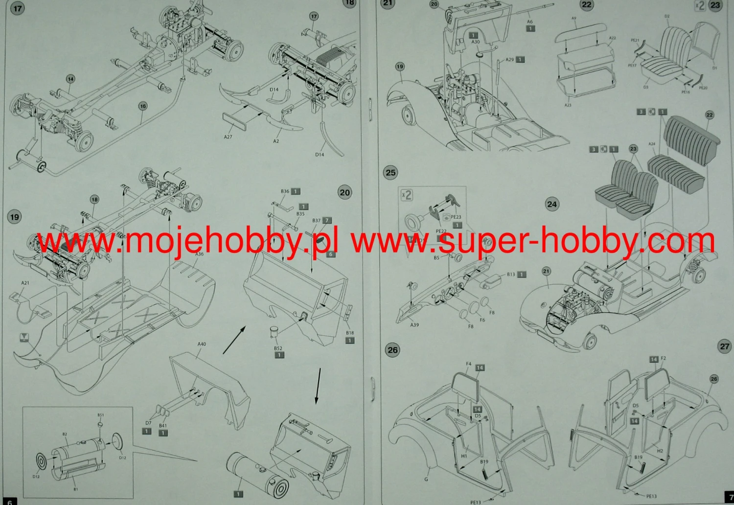 MiniArt 38018 Cabriolet B German Car Type 170V 11 MiniArt 38018 Cabriolet B German Car Type 170V - Image 9