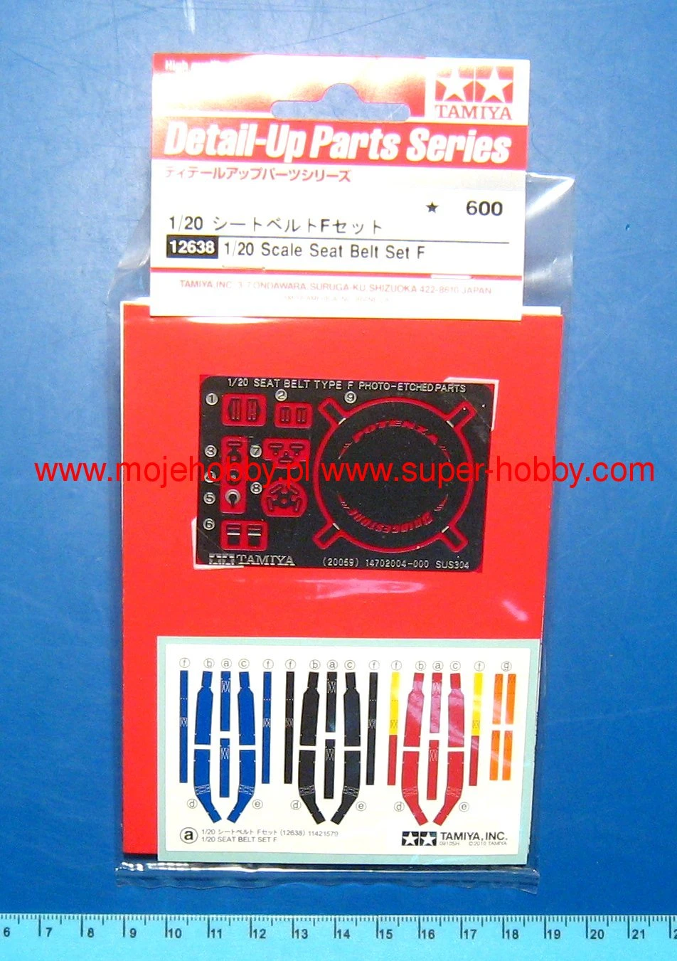Tamiya 12638 Seat Belt Set F 4 Tamiya 12638 Seat Belt Set F - Image 2