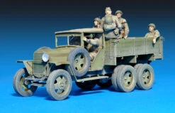 MiniArt 35173 GAZ-AAA Mod. 1941 SOVIET CARGO TRUCK -Toy Model Store 3510 27 auto downl