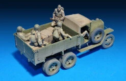 MiniArt 35173 GAZ-AAA Mod. 1941 SOVIET CARGO TRUCK -Toy Model Store 3510 31 auto downl
