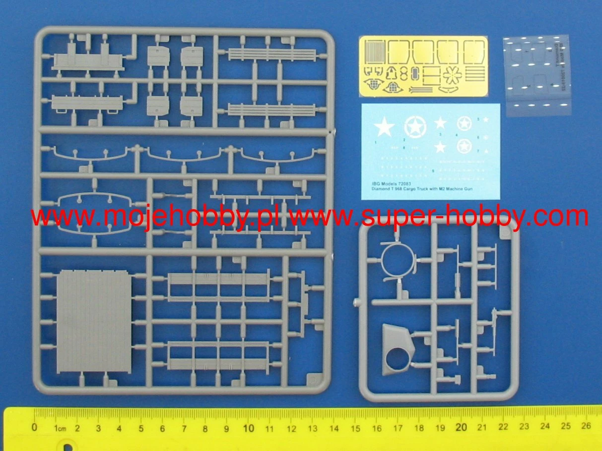 IBG 72083 Diamond T 968 Cargo Truck With M2 Machine Gun (Bonus PE Parts Included!) 5 IBG 72083 Diamond T 968 Cargo Truck With M2 Machine Gun (Bonus PE Parts Included!) - Image 3