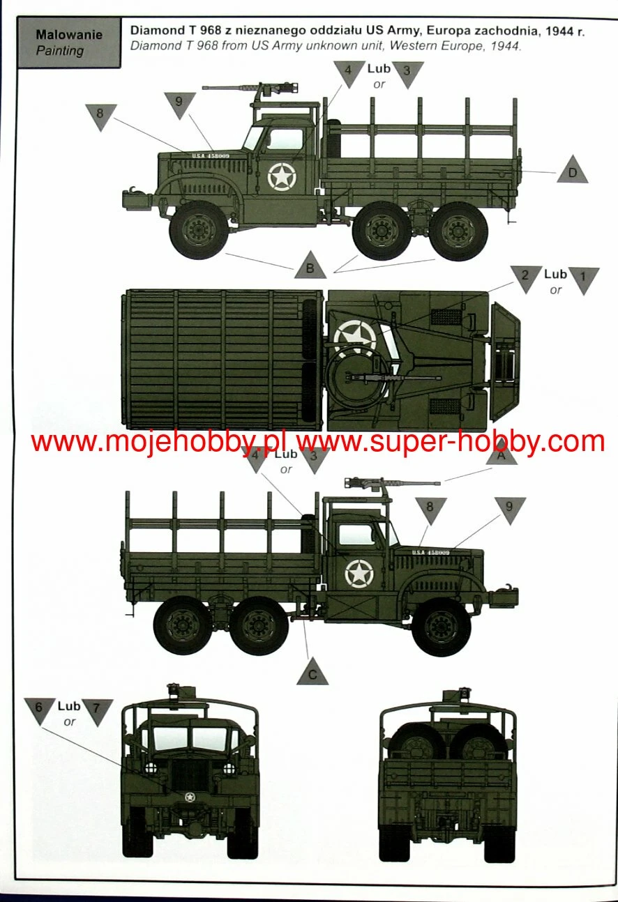 IBG 72083 Diamond T 968 Cargo Truck With M2 Machine Gun (Bonus PE Parts Included!) 12 IBG 72083 Diamond T 968 Cargo Truck With M2 Machine Gun (Bonus PE Parts Included!) - Image 10