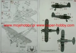 ICM 32021 Fiat CR.42 LW WWII German Luftwaffe Ground Attack Aircraft -Toy Model Store 35845 2 icm32021 10