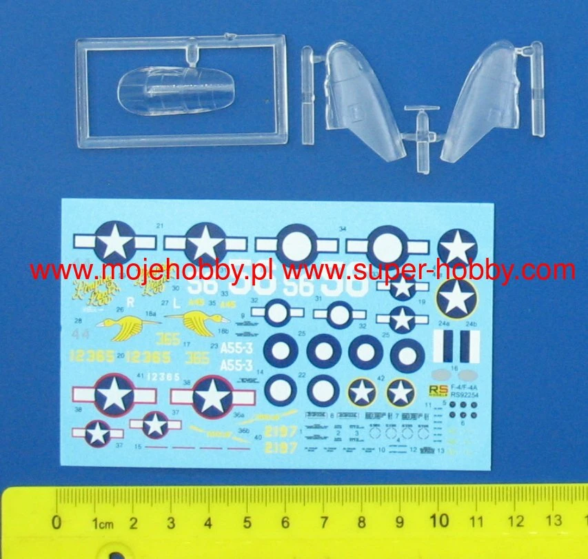 RS Models 92254 Lockheed F-4/F-4A Lightning "American Reconnaissance" 6 RS Models 92254 Lockheed F-4/F-4A Lightning "American Reconnaissance" - Image 4
