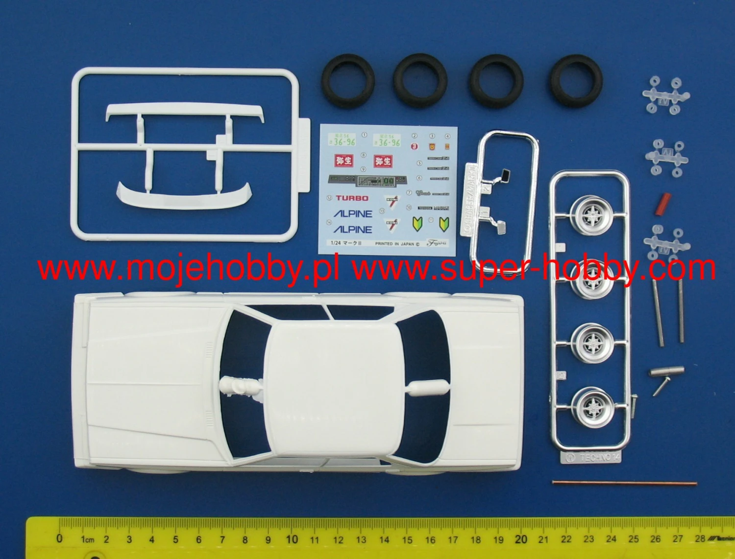 Fujimi 037646 Toyota Mark II GX61 Grande Twincam 24 6 Fujimi 037646 Toyota Mark II GX61 Grande Twincam 24 - Image 4