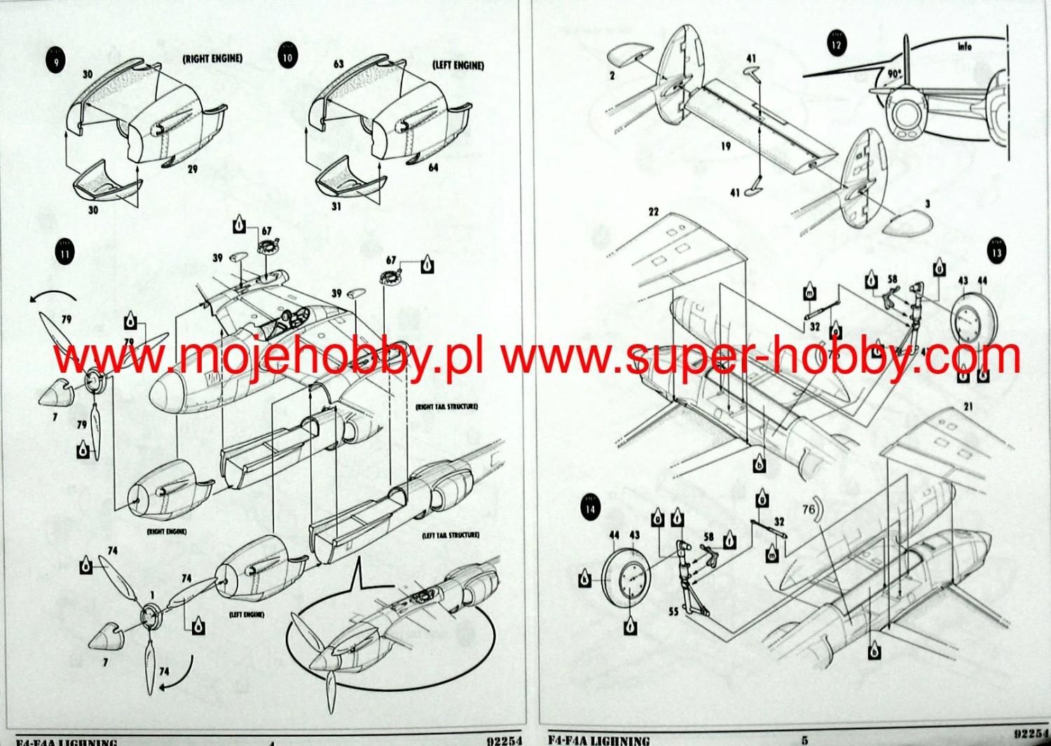 RS Models 92254 Lockheed F-4/F-4A Lightning "American Reconnaissance" 10 RS Models 92254 Lockheed F-4/F-4A Lightning "American Reconnaissance" - Image 8