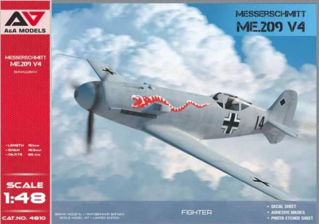 A&A Models 4810 Messerschmitt Me.209 V-4