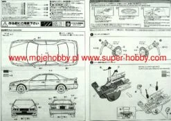 Aoshima 05859 Toyota JZX100 Chaser Tourer V '98 20 Aoshima 05859 Toyota JZX100 Chaser Tourer V '98 -Toy Model Store 36899 2 AOS05859 2