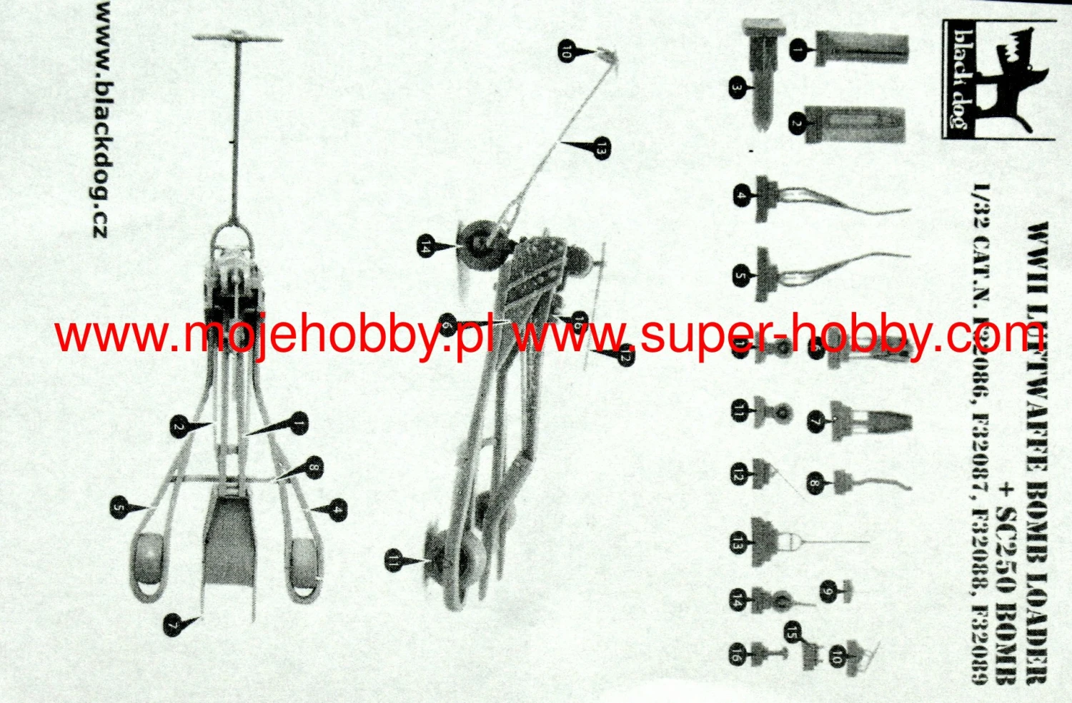 Black Dog F32086 WWII Luftwaffe Bombenpersonal + Bomb Loader + SC250 Bomb N°1 8 Black Dog F32086 WWII Luftwaffe Bombenpersonal + Bomb Loader + SC250 Bomb N°1 - Image 6