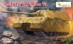Vespid Models 720001 Pz.Kpfw. VIII Maus V2 German Super Heavy Tank