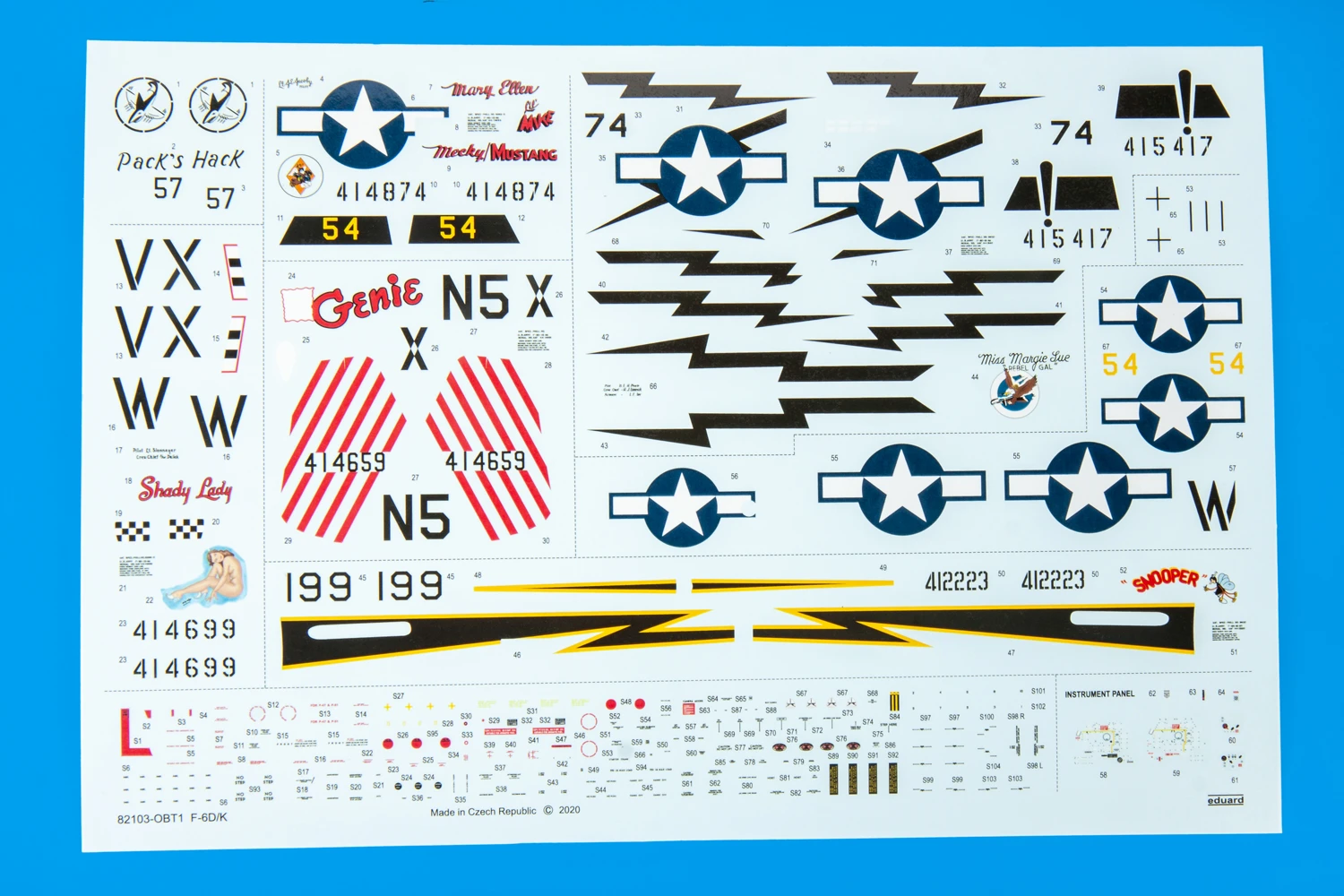 Eduard 82103 F-6D/K Profipack Edition 9 Eduard 82103 F-6D/K Profipack Edition - Image 7