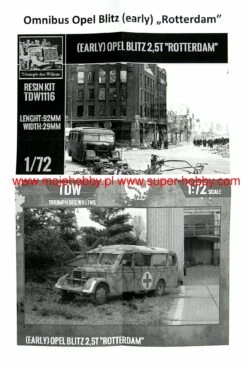 FPW Model TDW007 Opel "Rotterdam" (autobus) -Toy Model Store 39163 2 FPW TDW007 1