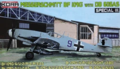 Kora Models KPK7224 Messerschmitt Bf-109G With DB 605AS