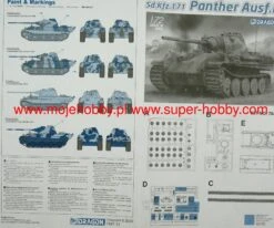 Dragon 7647 Sd.Kfz.171 Panther Ausf.F -Toy Model Store 39890 2 dra7647 1