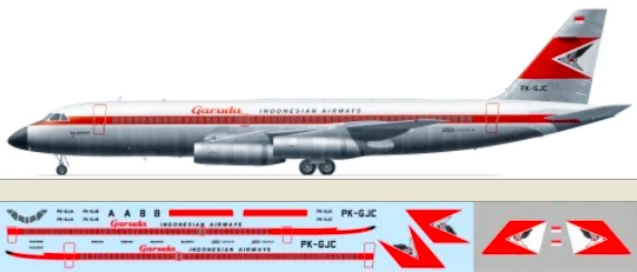F-RSIN P4033 CV-990 - Garuda 3 F-RSIN P4033 CV-990 - Garuda