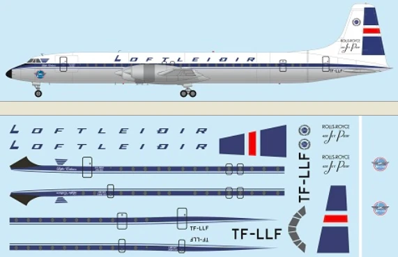 F-RSIN P4123 CL-44J - Loftleiðir 3 F-RSIN P4123 CL-44J - Loftleiðir