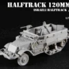 Model Miniature R200 Halftrack With 120mm Mortar 2 Model Miniature R200 Halftrack With 120mm Mortar -Toy Model Store 40297 rd