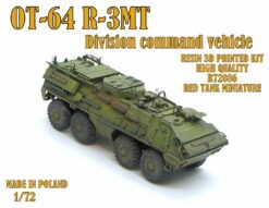 RED TANK MINIATURE 72086 OT-64 R-3MT Division Command Vehicle
