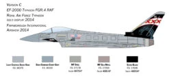 Italeri 1457 EF-2000 Typhoon In R.A.F. Service -Toy Model Store 40519 ita1457 6