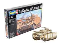Revell 03184 German (SdKfz.161) PzKpfw.IV Ausf.H -Toy Model Store 40674 03184 kmw pzkpfw iv ausf h