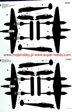 Hobby 2000 72043 P-38M Night Lightning -Toy Model Store 41471 2 HBD72043 3