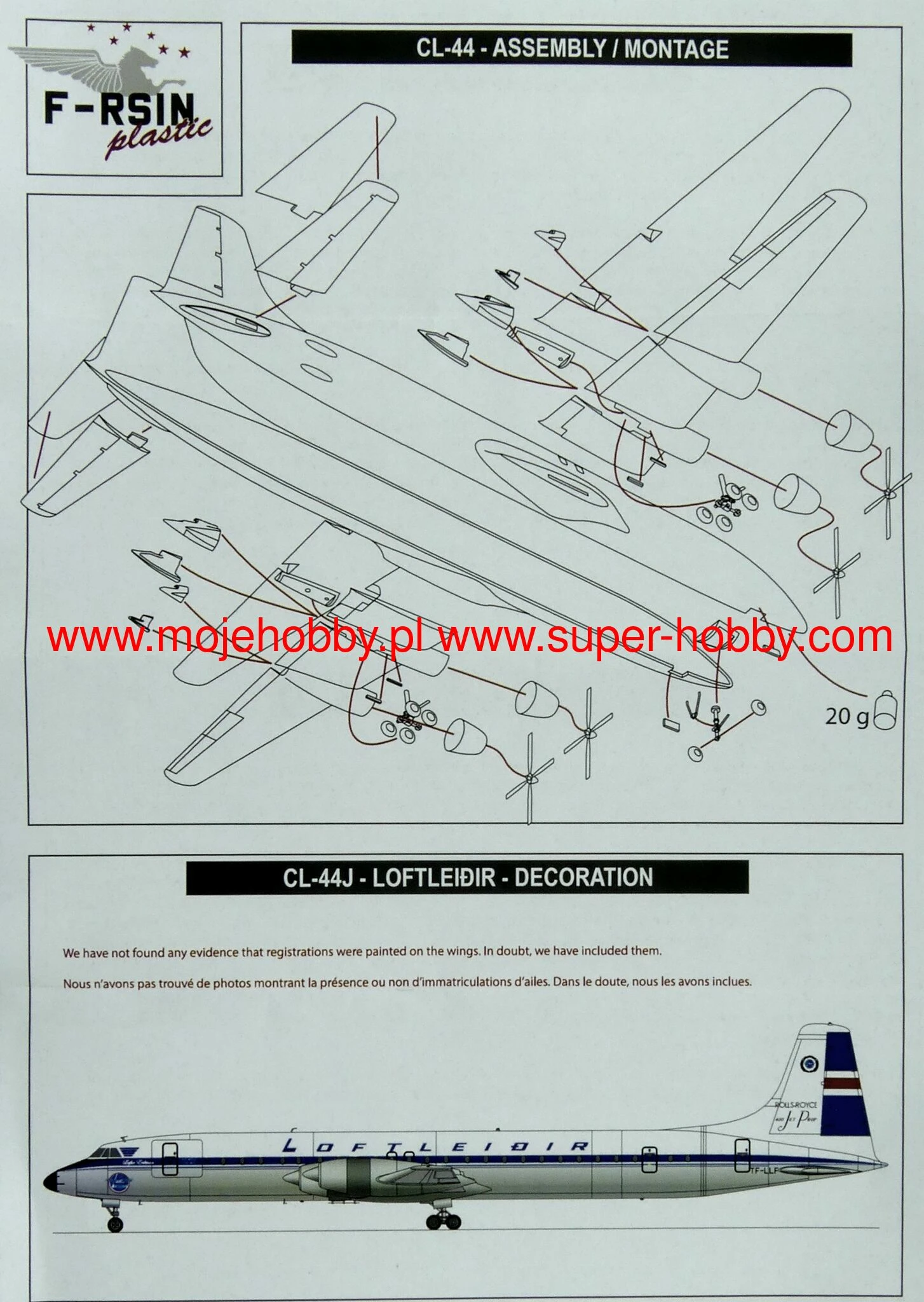 F-RSIN P4123 CL-44J - Loftleiðir 7 F-RSIN P4123 CL-44J - Loftleiðir - Image 5