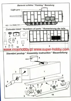 Kora Models A7227 Mendeleyev Russian Project Tank -Toy Model Store 42072 2 KOR A7227 2