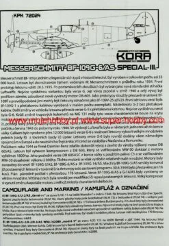 Kora Models KPK7224 Messerschmitt Bf-109G With DB 605AS 13 Kora Models KPK7224 Messerschmitt Bf-109G With DB 605AS -Toy Model Store 42796 2 KOR KPK7224 2