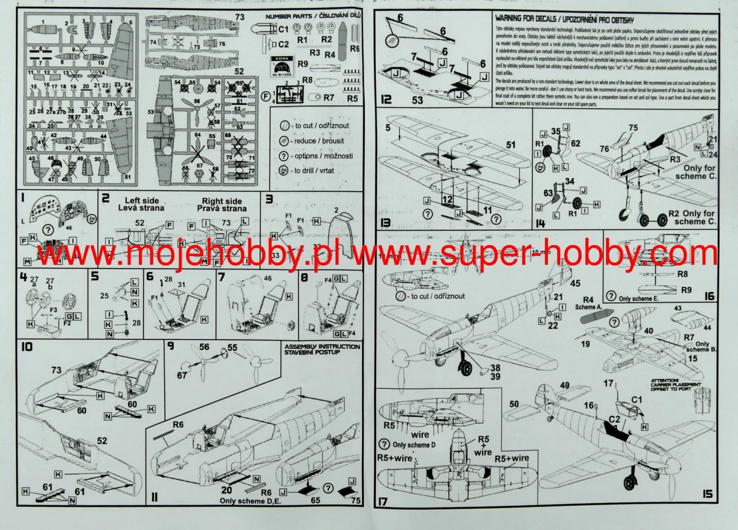 Kora Models KPK7224 Messerschmitt Bf-109G With DB 605AS 8 Kora Models KPK7224 Messerschmitt Bf-109G With DB 605AS - Image 6