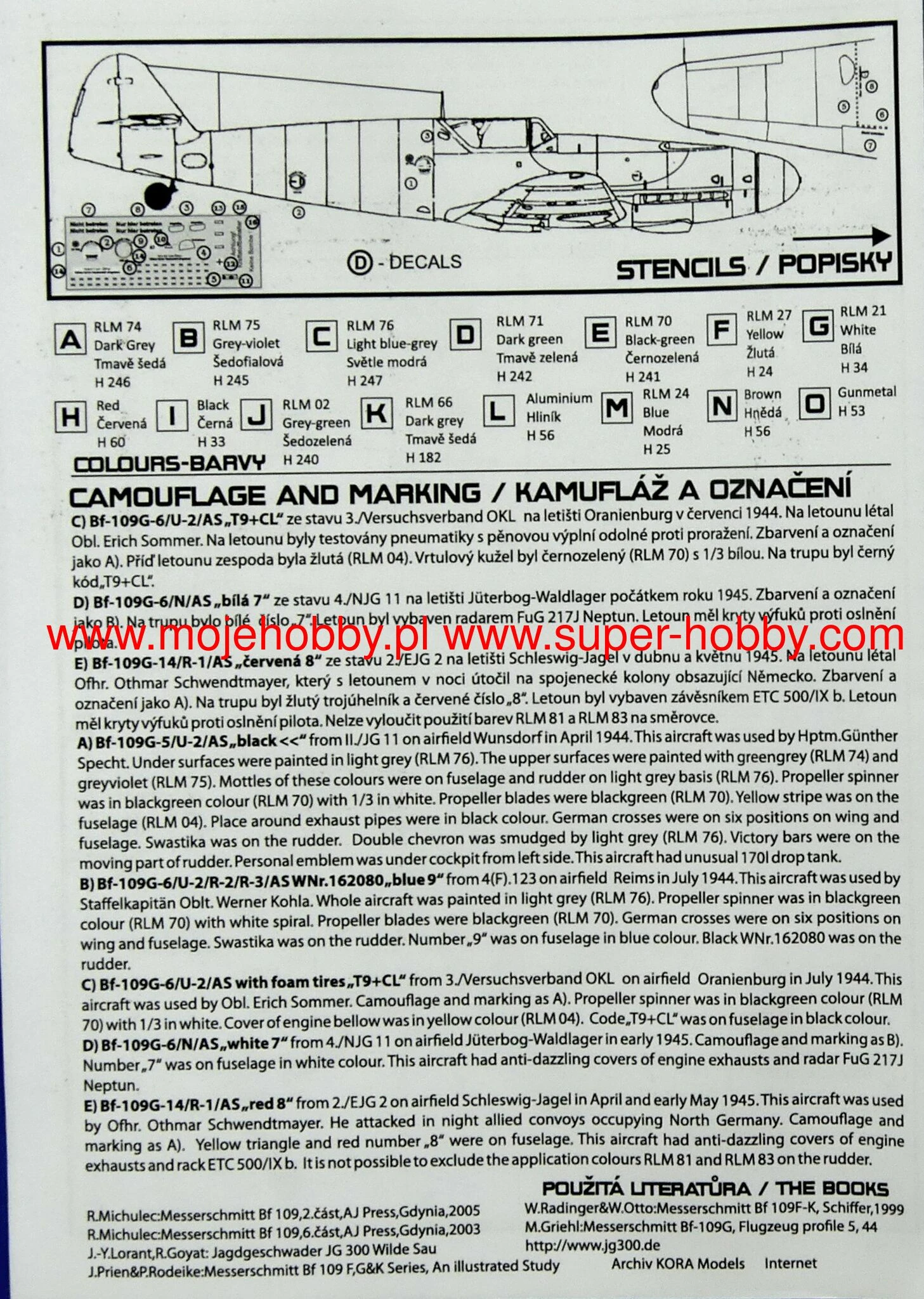 Kora Models KPK7224 Messerschmitt Bf-109G With DB 605AS 9 Kora Models KPK7224 Messerschmitt Bf-109G With DB 605AS - Image 7