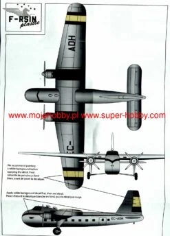 F-RSIN P4101 Bristol 170 Freighter Mk.21 - Aviaco -Toy Model Store 43681 2 FRI P4101 2