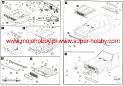 Fujimi 038735 Toyota Corona Mark II Grande 4Dr Sedan (X30) 21 Fujimi 038735 Toyota Corona Mark II Grande 4Dr Sedan (X30) -Toy Model Store 43683 2 fjm038735 4