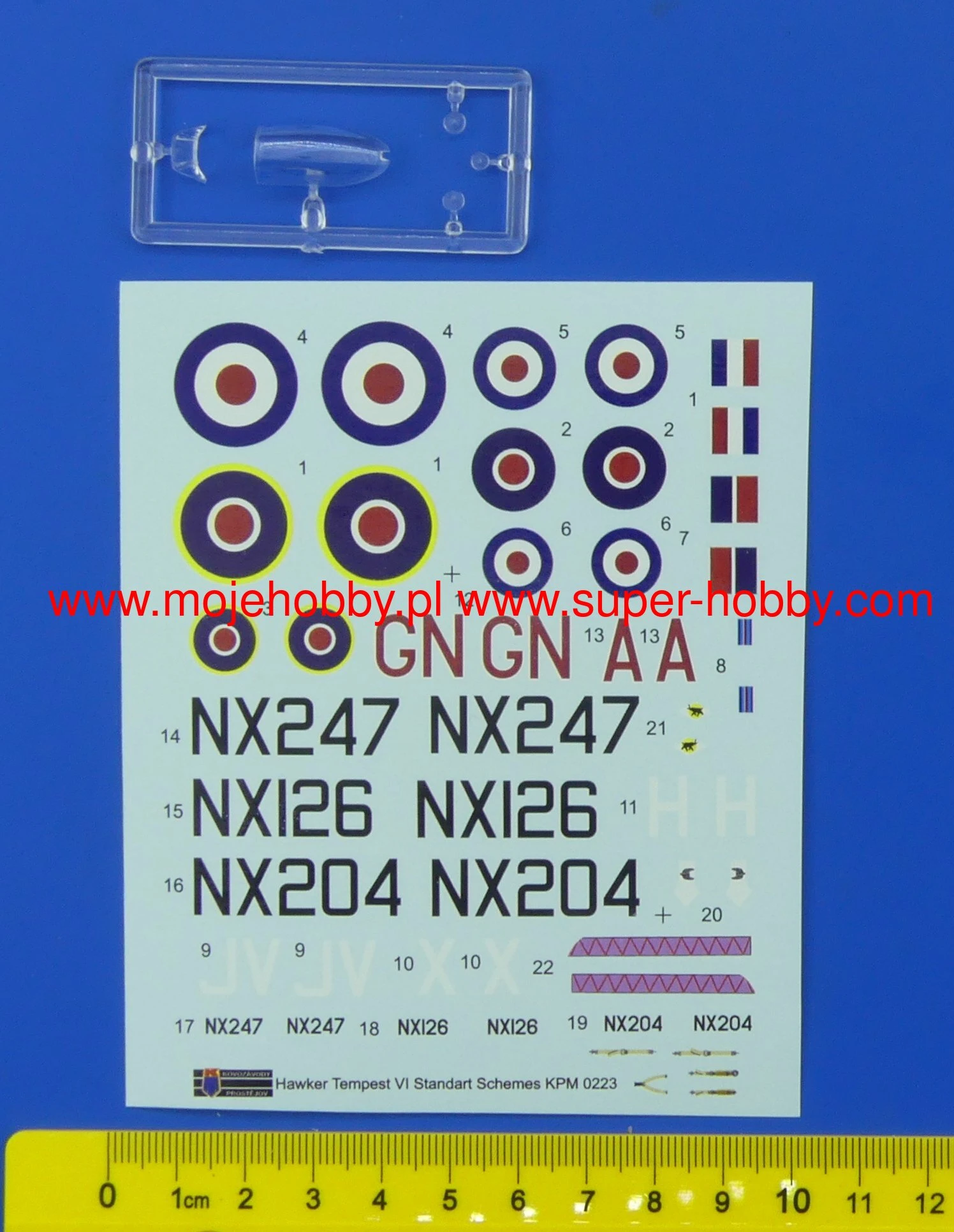 DISCONTINUED Kovozavody Prostejov 72223 Hawker Tempest F.6 6 DISCONTINUED Kovozavody Prostejov 72223 Hawker Tempest F.6 - Image 4