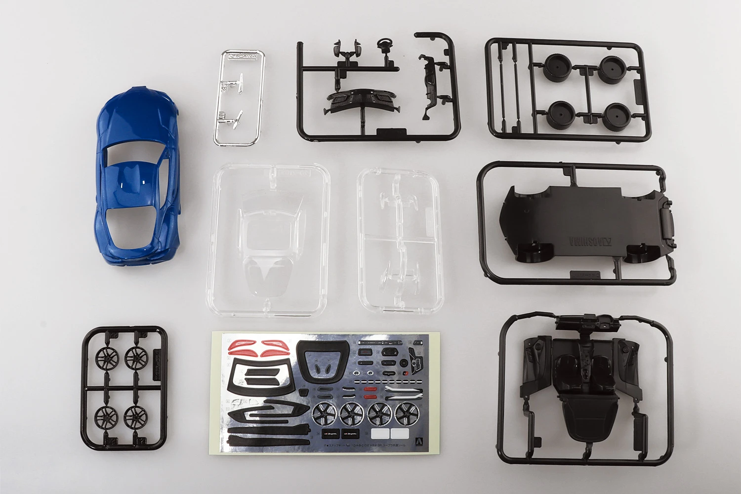 Aoshima 05889 Toyota GR Supra (Deep Blue Metallic) - SNAP KIT 9 Aoshima 05889 Toyota GR Supra (Deep Blue Metallic) - SNAP KIT - Image 7