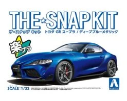 Aoshima 05889 Toyota GR Supra (Deep Blue Metallic) - SNAP KIT