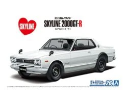 Aoshima 06106 Nissan KPGC10 Skyline HT2000GT-R '71