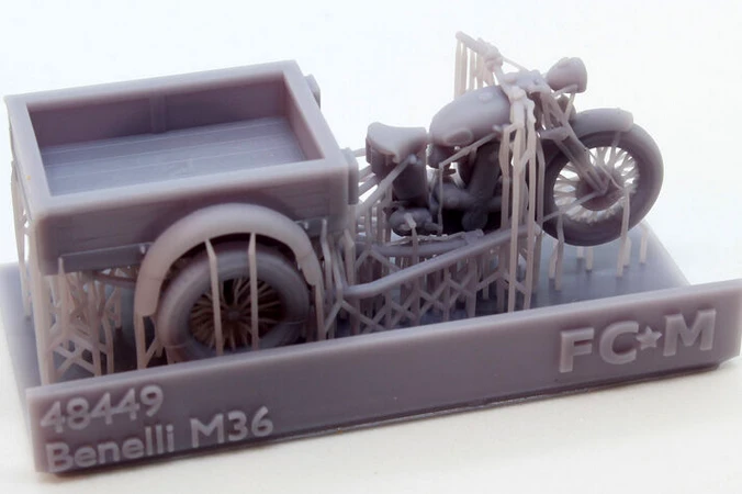 FC ModelTrend 48449 Motocarro Benelli M36 4 FC ModelTrend 48449 Motocarro Benelli M36 - Image 2