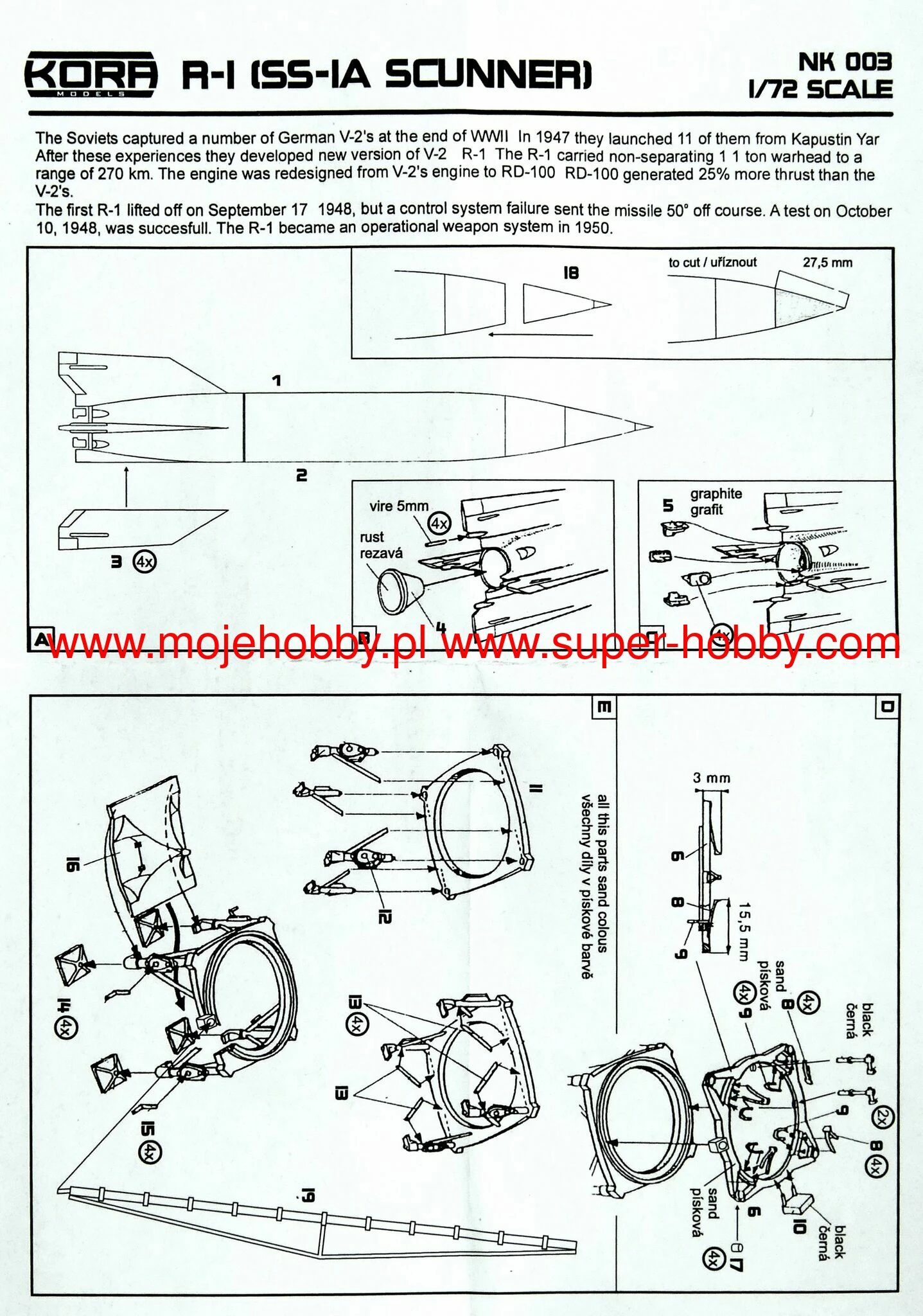 Kora Models K003 R-1 SS-1A Scunner 5 Kora Models K003 R-1 SS-1A Scunner - Image 3