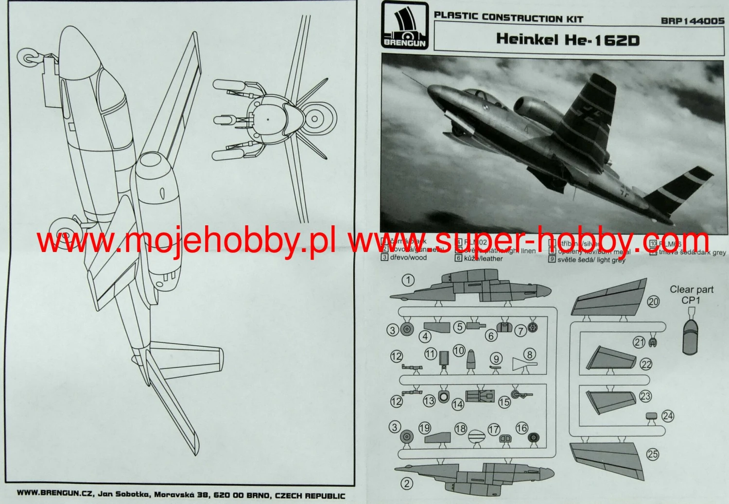 Brengun P144005 He-162D Volksjeager 8 Brengun P144005 He-162D Volksjeager - Image 6